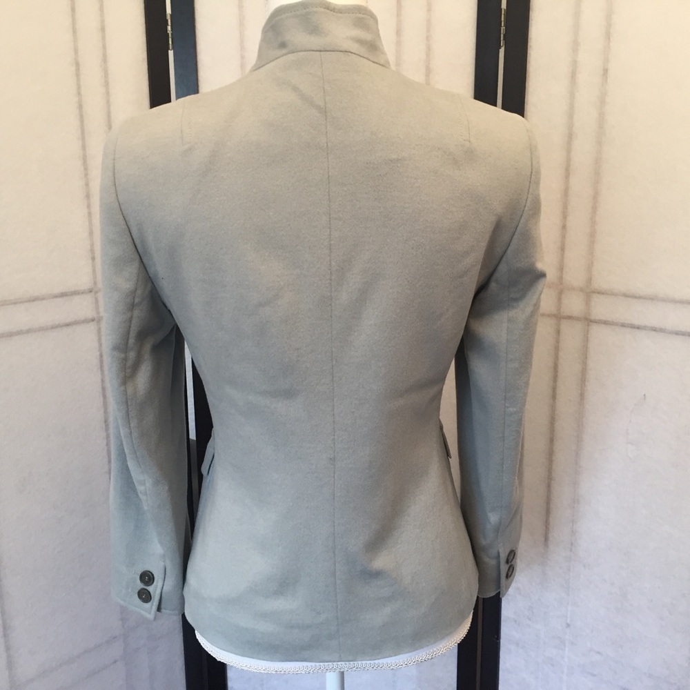 Akris Punto Wool Angora Blazer Jacket Size 4 - Picture 7 of 9